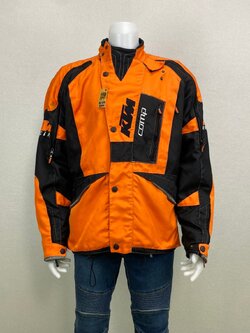เสื้อขี่มอเตอร์ไซด์( มือสอง) RCTA 229 อก 54" ยาว 29" ยี่ห้อ**KTM**