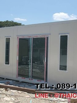 ตู้ออฟฟิต ผนัง สำเร็จรูป ขนาด 3x6x2.5 ม.