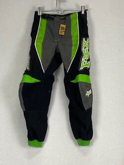 กางเกงขี่มอเตอร์ไซด์ ( มือสอง ) E&A 369: เอว 26" ยาว 23" **FOX**