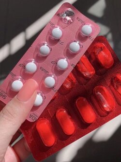 Set คู่ สุดคุ้ม vาวใส X 2 Shihada Gluta 30 เม็ด + Vitamin C Korea 30 เม็ด