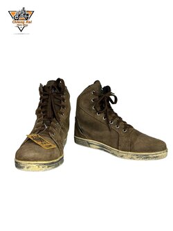 รองเท้าขี่มอเตอร์ไซด์( มือสอง) RCBS-458 Size ขนาดจากป้าย 42-43:EUR / 7.5:UK / 25.2:Cm.(VANUCCI)