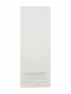 ประตู PVC บานประกอบ P2 แบบช่องลม 1/4