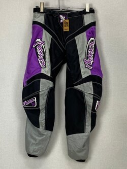 กางเกงขี่มอเตอร์ไซด์ ( มือสอง ) E&A 285: เอว 28" ยาว 25" **Electra**