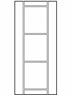 ประตู PW uPVC G-SERIES PRM007