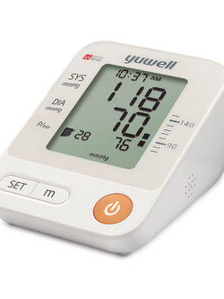 เครื่องวัดความดันโลหิตดิจิตอล YUWELL Electronic Blood Pressure Monitor รุ่น YE670D (มีเสียงพูดภาษาไทย)