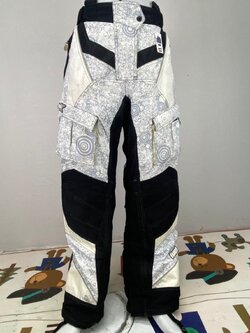 กางเกงขี่มอเตอร์ไซด์ ( มือสอง ) E&A 202: เอว 36" ยาว 33" ***Castje