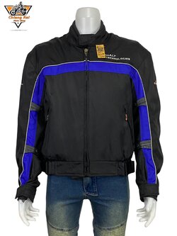 เสื้อขี่มอเตอร์ไซด์( มือสอง) RCSA 708: อก 52-54" ยาว 24" (XL-2XL)**SPOOL**