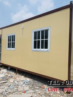 ตู้ออฟฟิต ผนัง สำเร็จรูป ฉนวนกันความร้อน ขนาด 3x6x2.50ม.