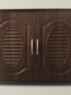 บานซิงค์คู่ VISA GOLD ลายไม้