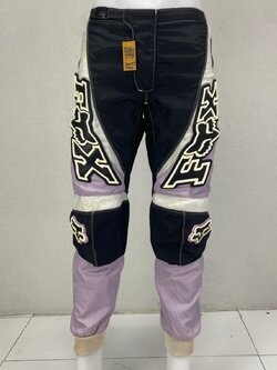 กางเกงขี่มอเตอร์ไซด์ ( มือสอง ) E&A 218: เอว 30" ยาว 27" **FOX**