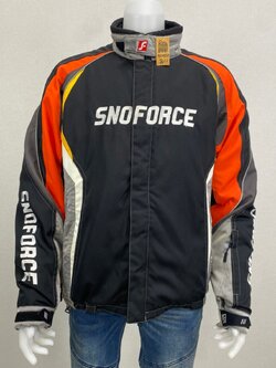 เสื้อขี่มอเตอร์ไซด์( มือสอง) RCS 855: อก 50" ยาว 27" ** SNOFORCE** (ไม่มีการ์ด)