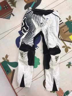 กางเกงขี่มอเตอร์ไซด์ ( มือสอง ) E&A 130 : เอว 28" ยาว 26" ** FOX **