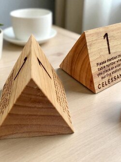 ป้ายตั้งโต๊ะ