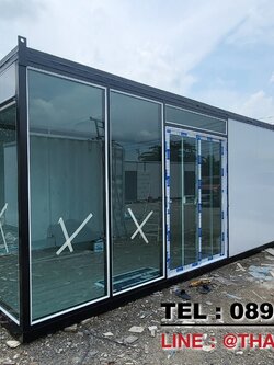 ตู้ออฟฟิต ผนัง สำเร็จรูป ขนาด 3x6x2.50ม.