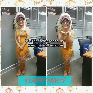 รีวิวธีมชนเผ่า จากคุณออง นะคะ เข้างานไปได้รับแต่คำชมกลับมา เสื้อ ผ้า หน้า ผม "เป๊ะ" ทั้งชุด