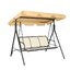 SUMMER SET ชิงช้าสนาม 3 ที่นั่ง รุ่น HWT003S ขนาด117x170x153ซม. สีเบจ