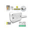 ปลั๊กอะแดปเตอร์เต้ารับ 2 ช่อง เต้าเสียบ 2 ขา แบน พร้อมช่องชาร์จ USB Quick Charge 3.0 2 Port PORT2-10A-ADP-W
