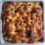 Ⓥ Sourdough Focaccia : Tomato, Olive, & Rosemary (Vegan)