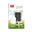 HI-TEK หลอดไฟ โซล่าเซลล์ หรี่แสง พร้อมรีโมท LED 50 วัตต์ (Day Light)