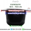PTB ถาดพลาสติกหนาสีดำ ถาด Black Plastic Tray