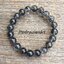 ไหมดำควอตซ์ใส (Black Rutilated Quartz) 9mm