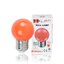 HI-TEK หลอดไฟ LED BALL 1 วัตต์ สีแดง