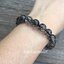 ไหมดำควอตซ์ใส (Black Rutilated Quartz) 9mm