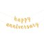 ธงวันครบรอบ ธงครบรอบ Happy anniversary