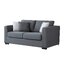 PULITO โซฟาผ้า 2 ที่นั่ง 160x90x85 ซม. รุ่น GRISE สีเทา