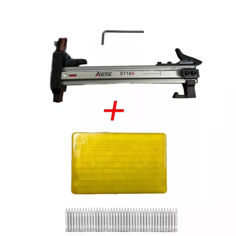 เครื่องตอกตะปูด้วยมือ กึ่งอัตโนมัติ ยี่ห้อ AKITA รุ่น ST-18B รุ่นท๊อป