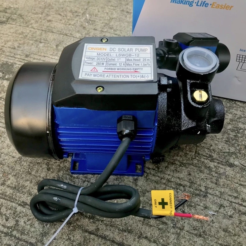 ปั๊มน้ำหอยโข่ง DC 12V ยี่ห้อ ONSEN